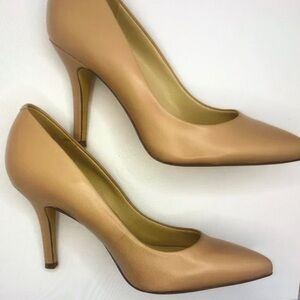 Classic Women's Nude Pointed-Toe High Heels